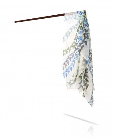 Палантин Унисекс HAND.W40-PAPILLON/BLANCHE